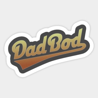 Dad Bod Sticker